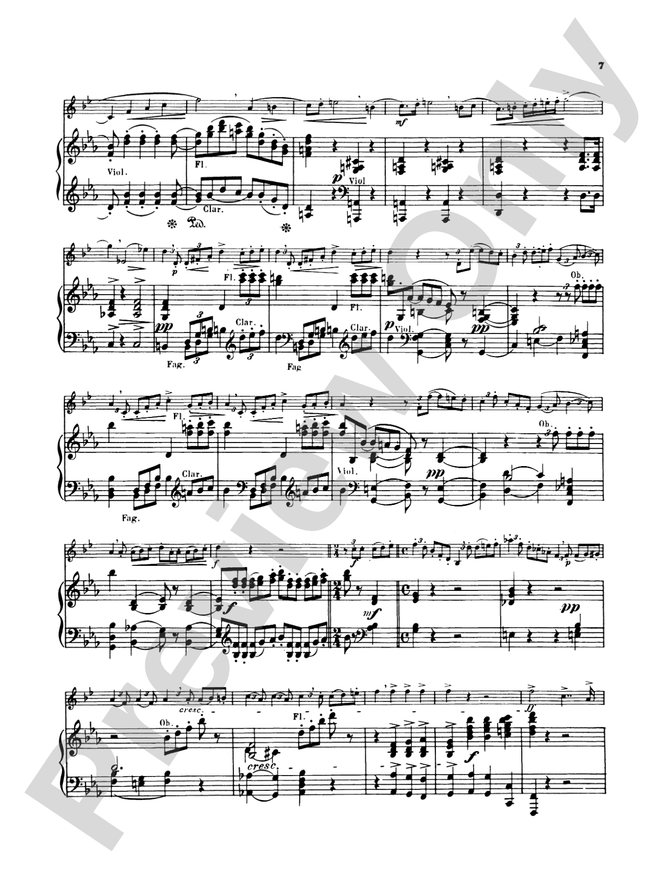 Strauss: Concerto No. 1 in E flat Major, Op. 11: French Horn Part(s)