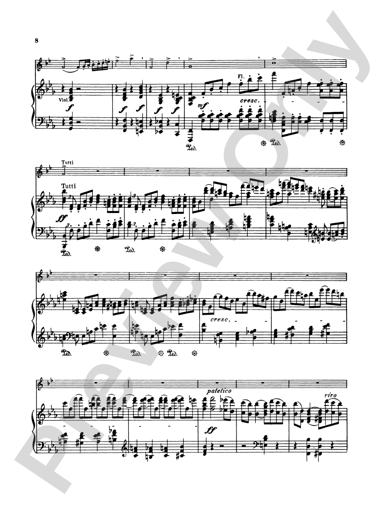 Strauss: Concerto No. 1 in E flat Major, Op. 11: French Horn Part(s)
