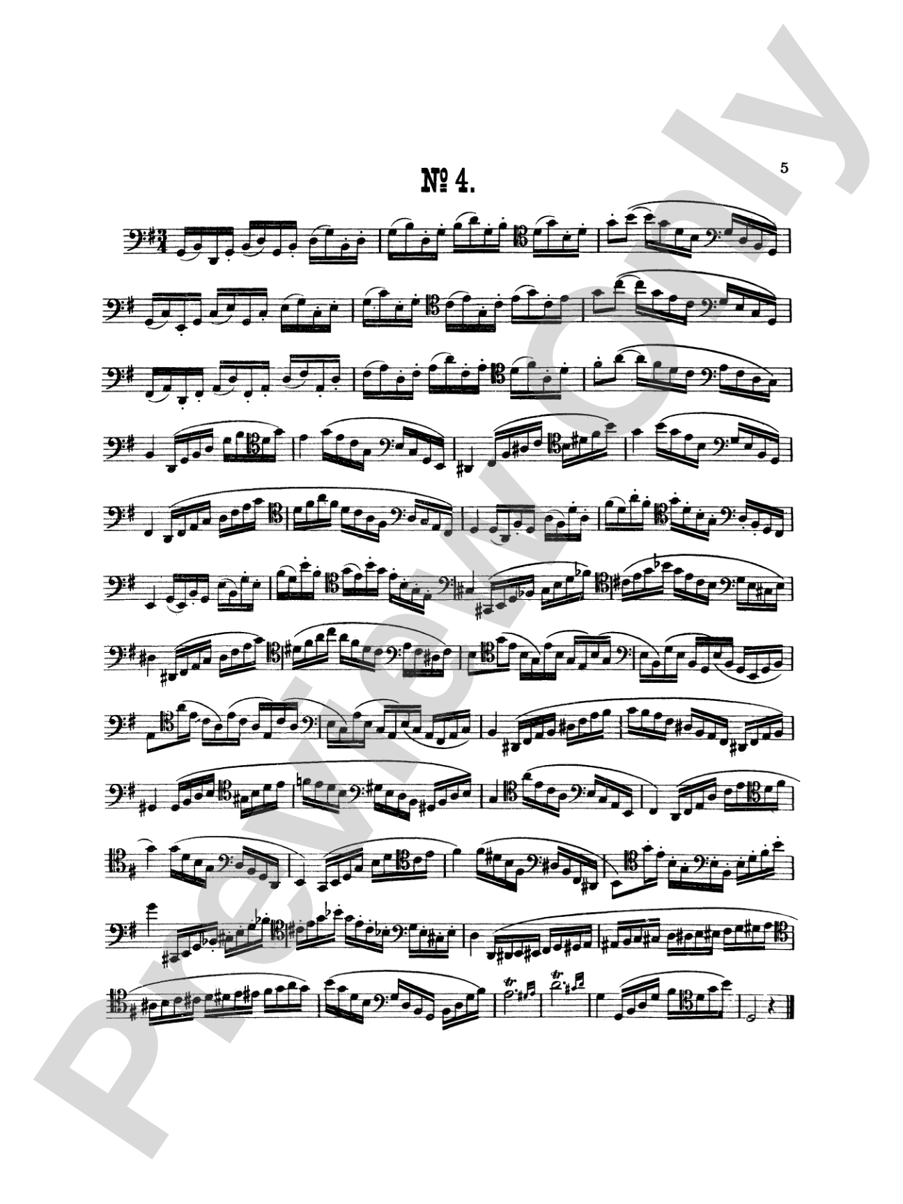Milde: Twenty-five Studies, Op. 24