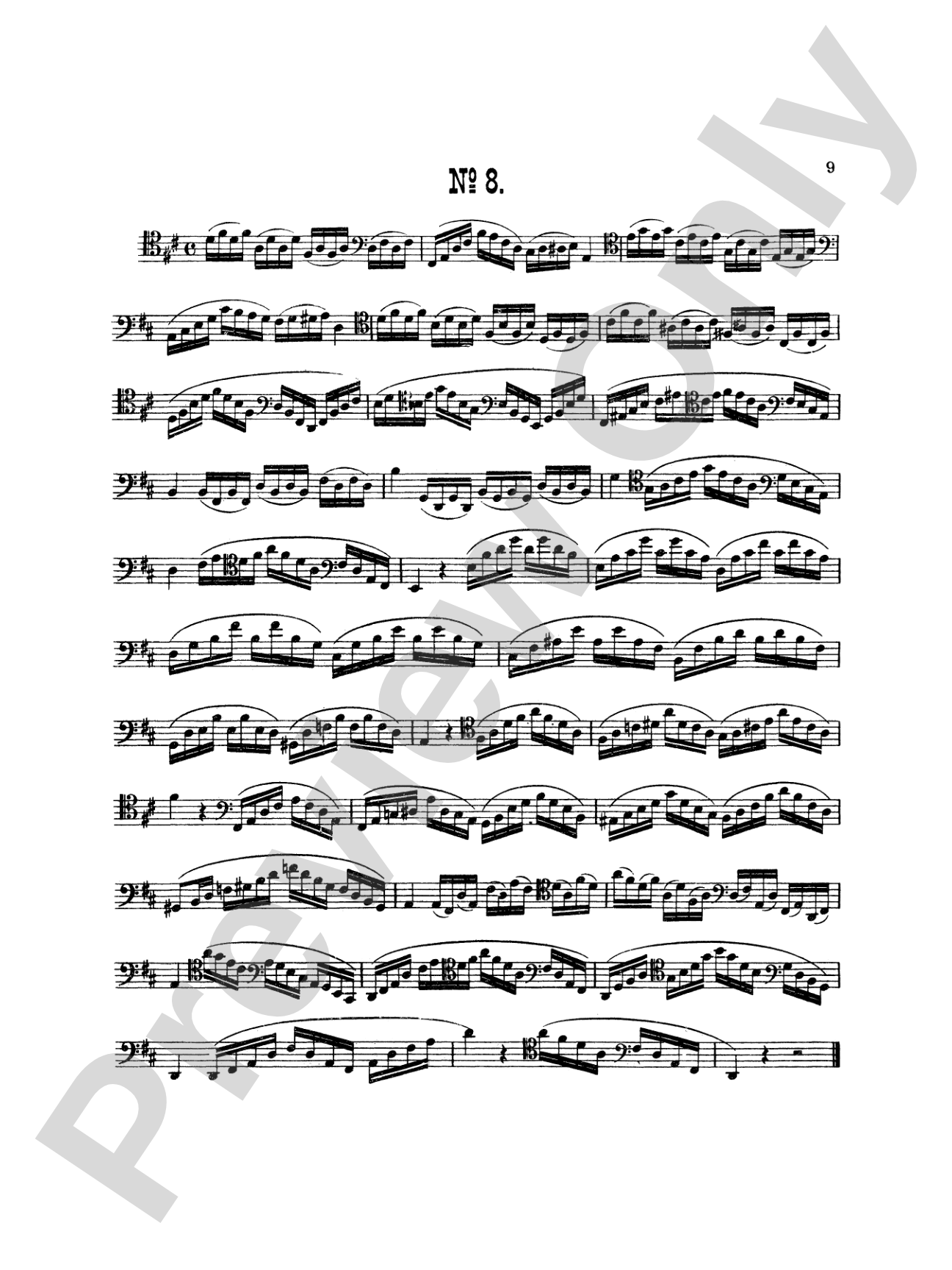 Milde: Twenty-five Studies, Op. 24