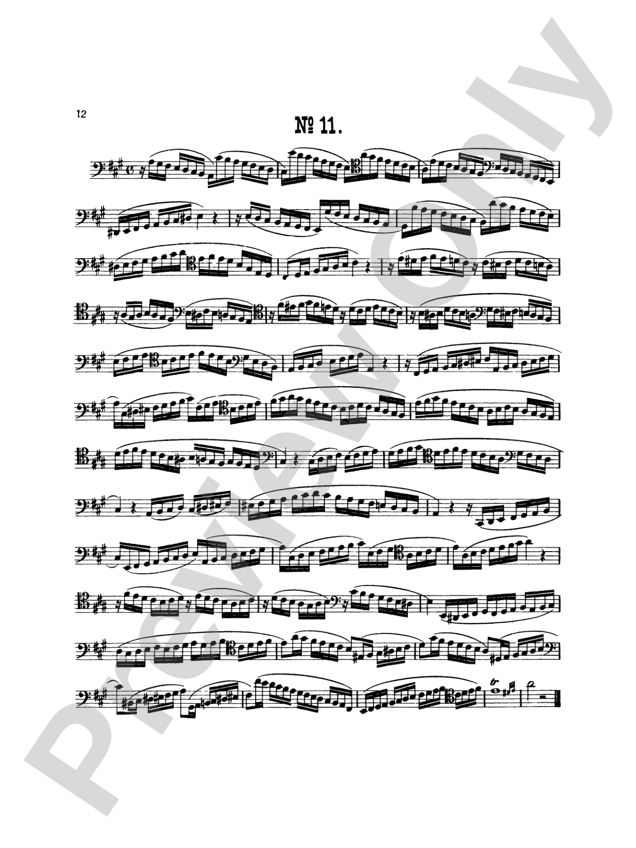 Milde: Twenty-five Studies, Op. 24