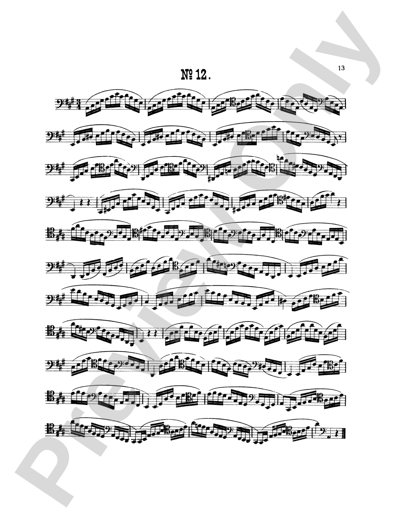 Milde: Twenty-five Studies, Op. 24