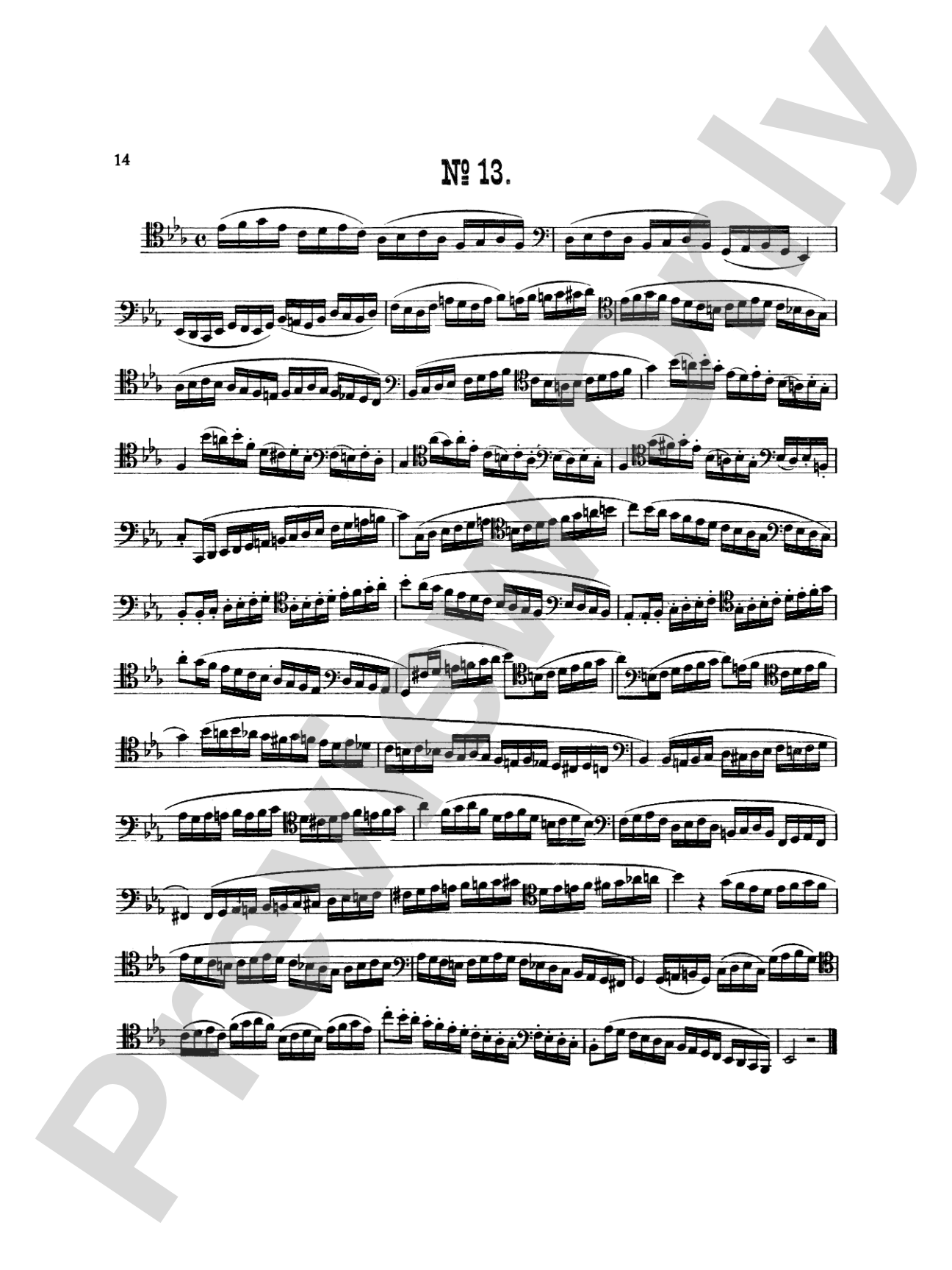 Milde: Twenty-five Studies, Op. 24