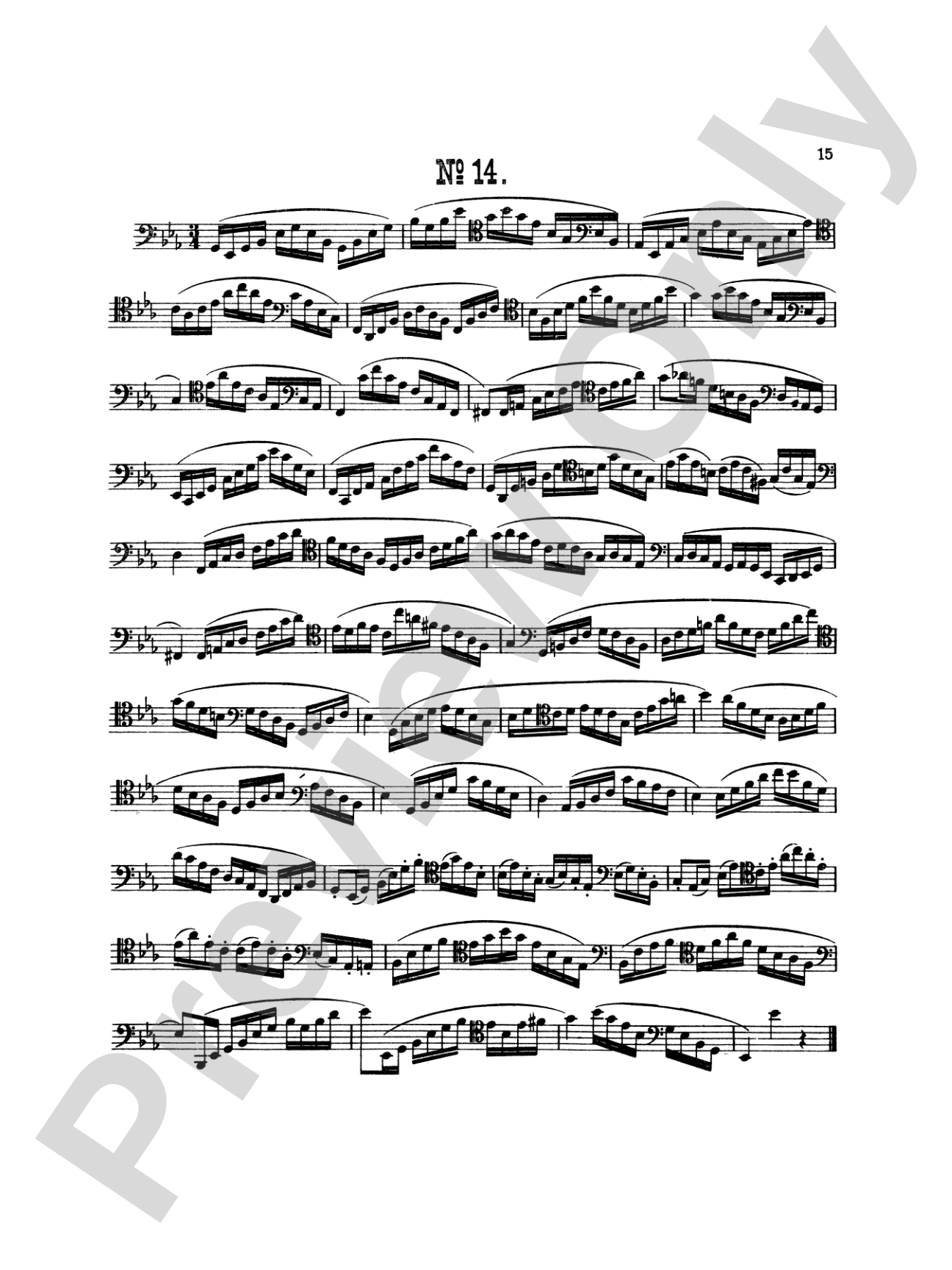 Milde: Twenty-five Studies, Op. 24