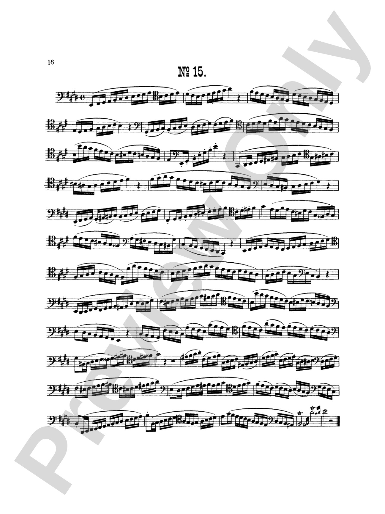 Milde: Twenty-five Studies, Op. 24