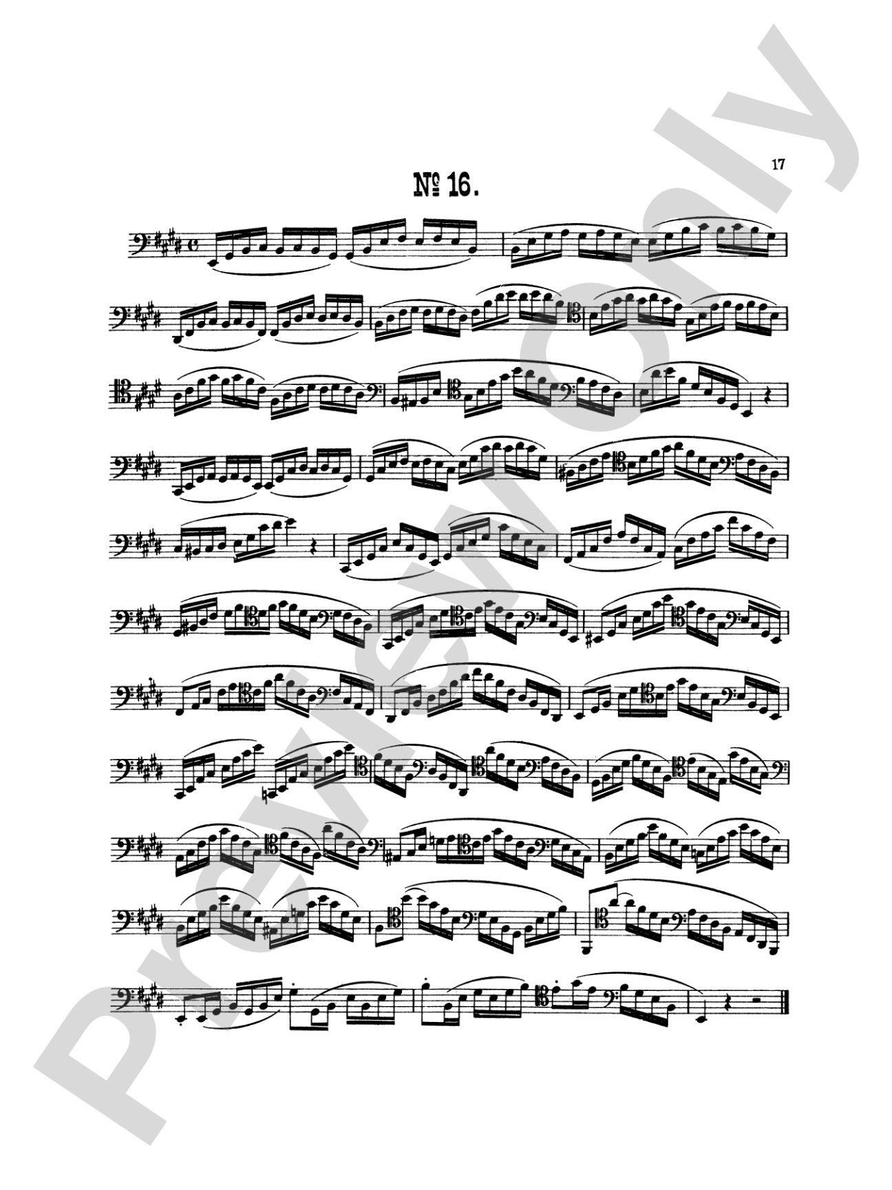 Milde: Twenty-five Studies, Op. 24