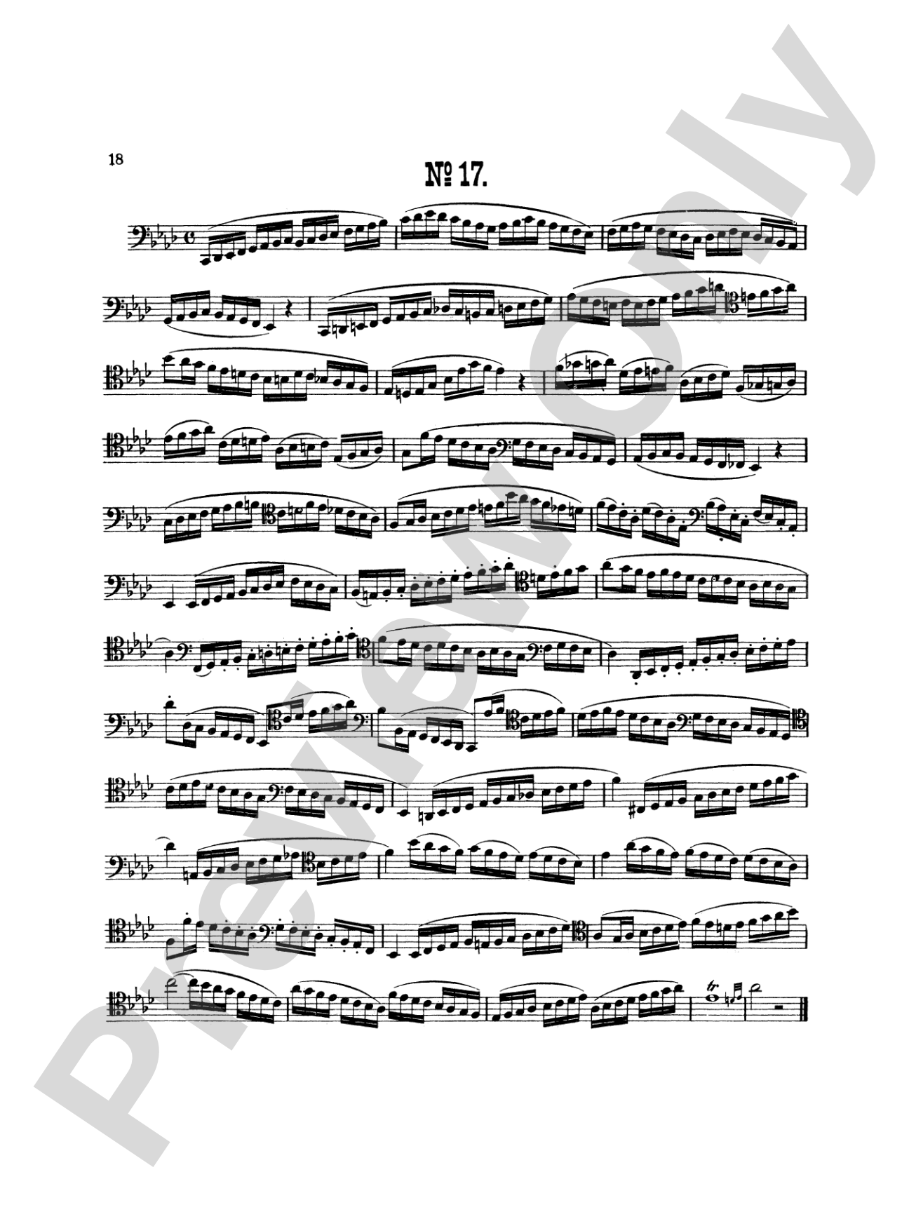 Milde: Twenty-five Studies, Op. 24