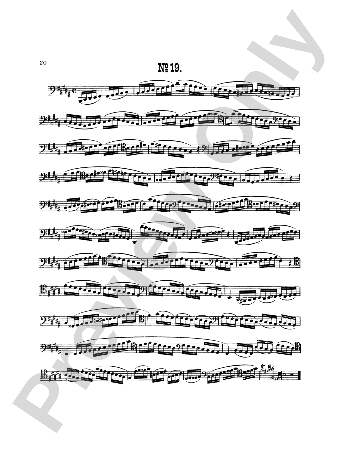 Milde: Twenty-five Studies, Op. 24