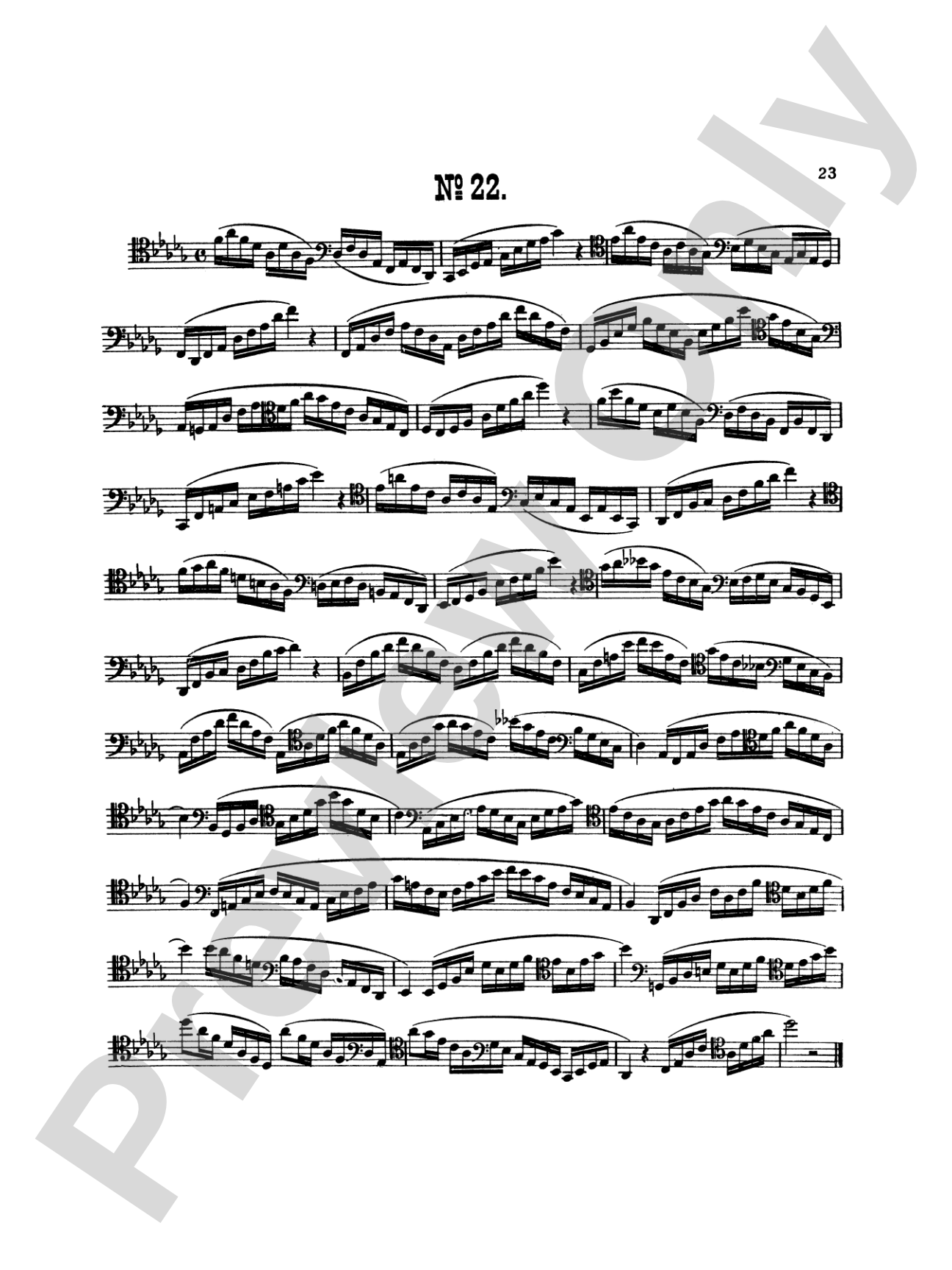 Milde: Twenty-five Studies, Op. 24