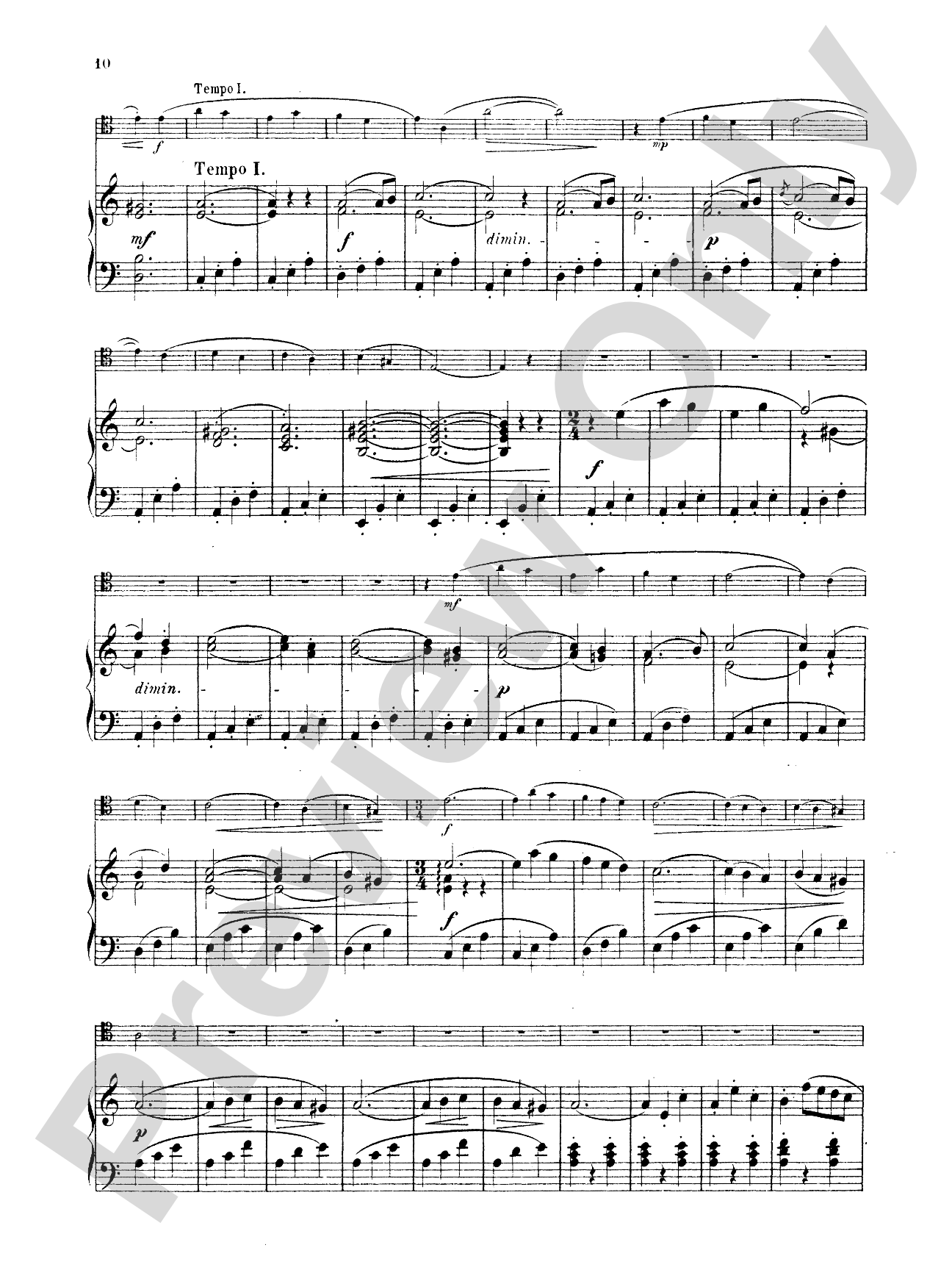 Weissenborn: Capriccio, Op. 14: Bassoon & Piano Part(s)