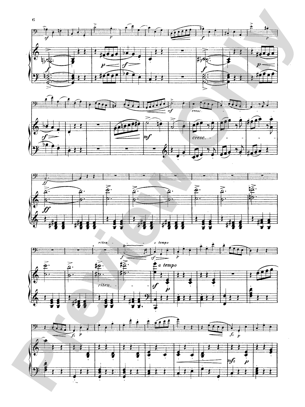 Weissenborn: Capriccio, Op. 14: Bassoon & Piano Part(s)