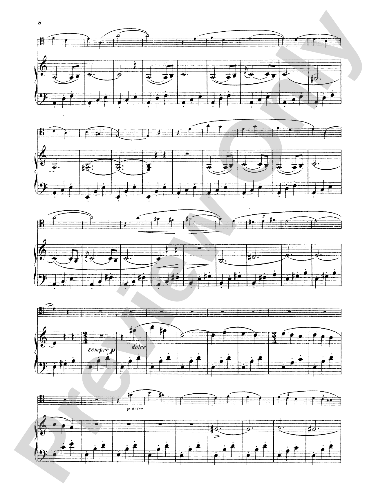 Weissenborn: Capriccio, Op. 14: Bassoon & Piano Part(s)