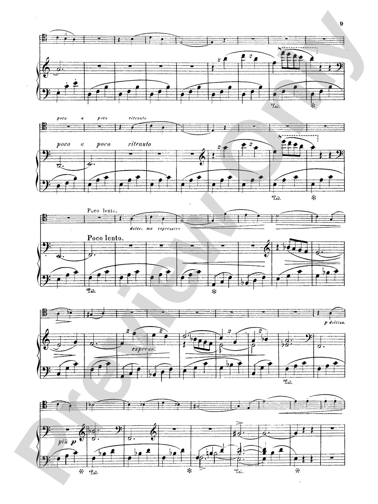 Weissenborn: Capriccio, Op. 14: Bassoon & Piano Part(s)