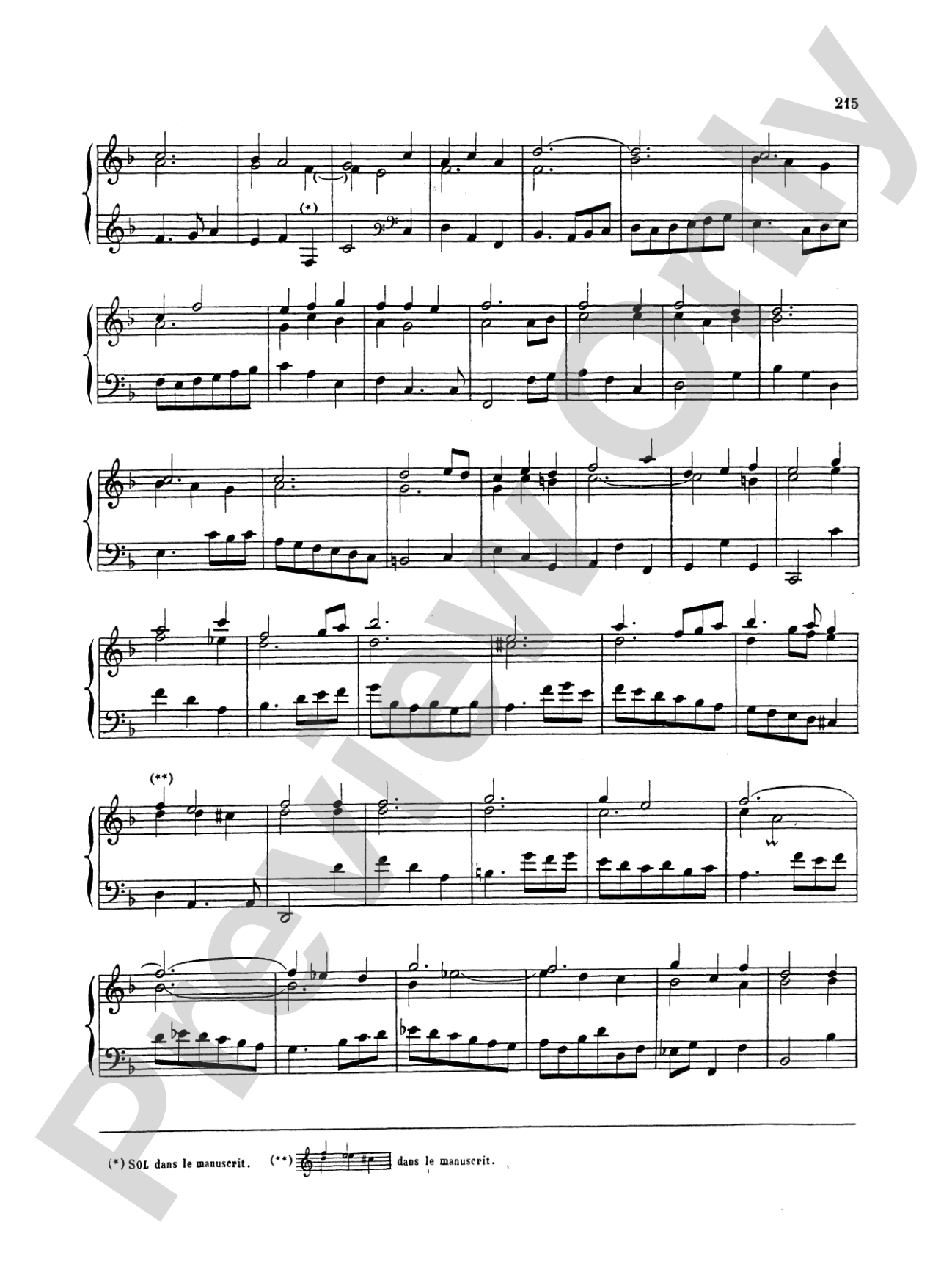 Marchand: Organ Compositions: Organ Book