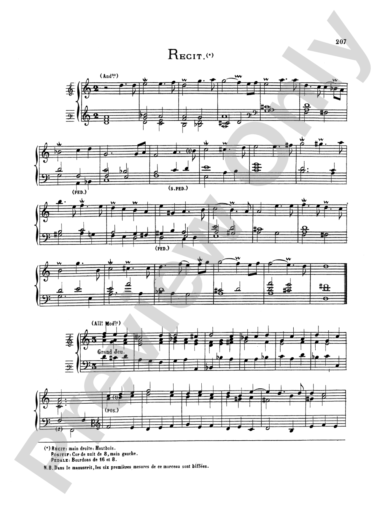 Marchand: Organ Compositions: Organ Book