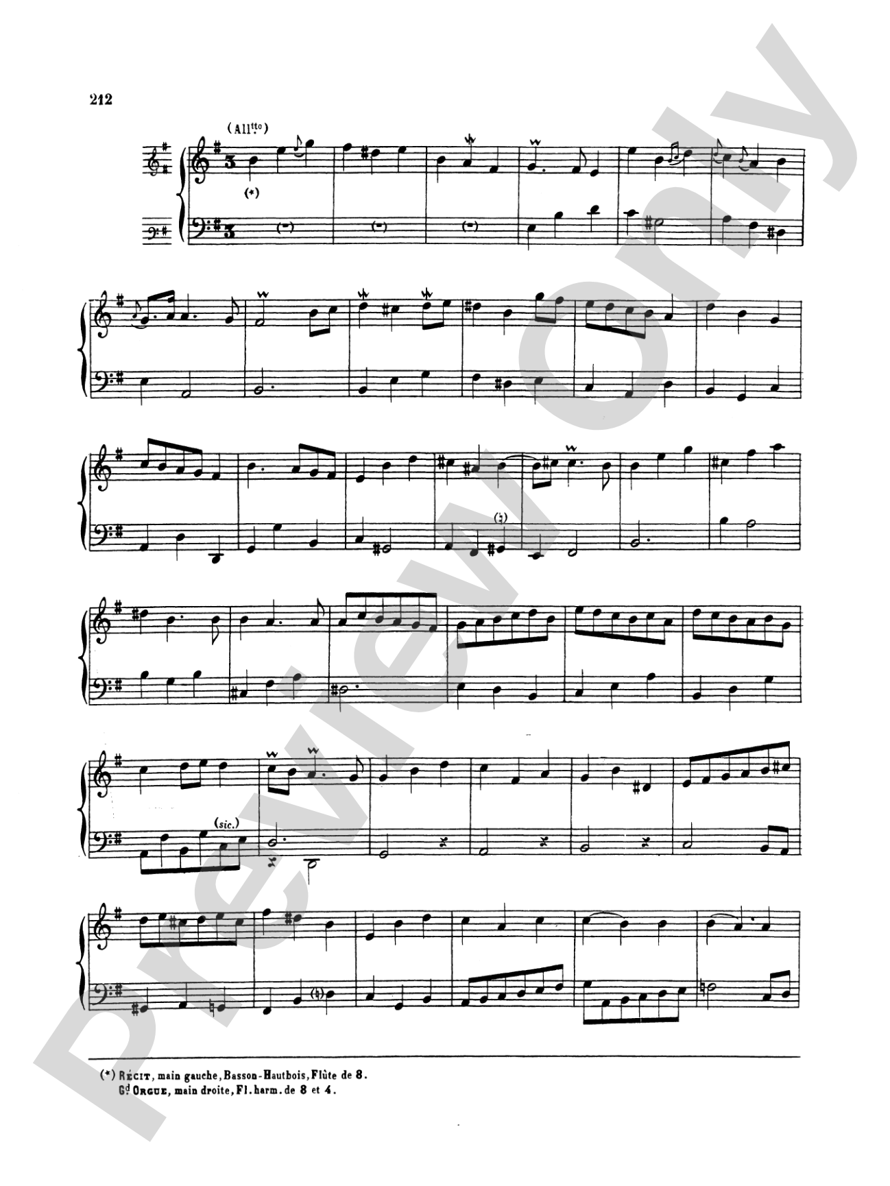 Marchand: Organ Compositions: Organ Book