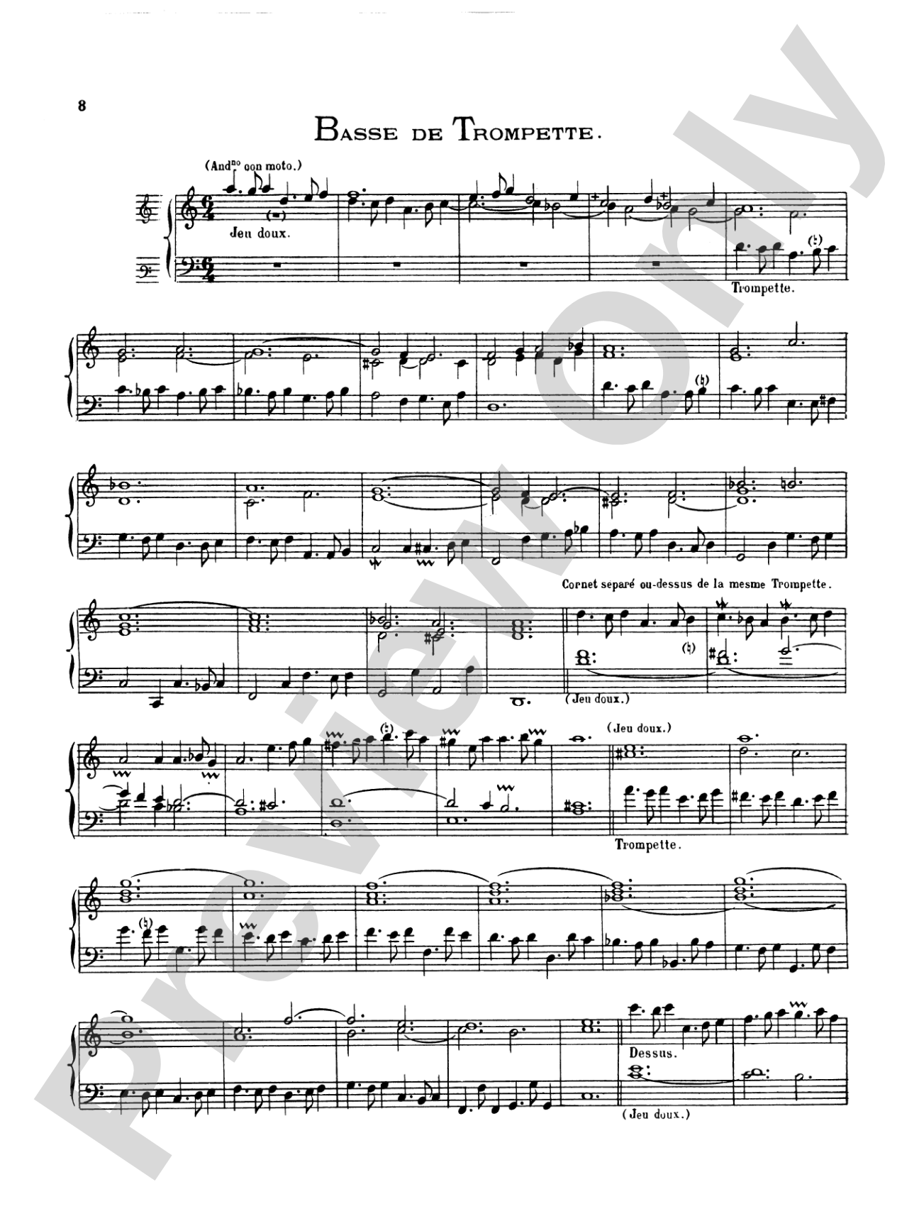 Boyvin: Organ Works, Volume I: Organ Book