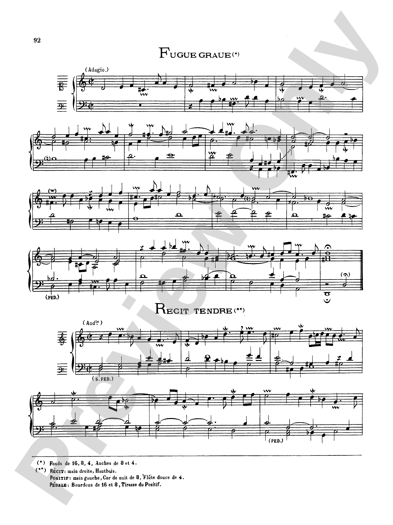 Boyvin: Organ Works, Volume II: Organ Book