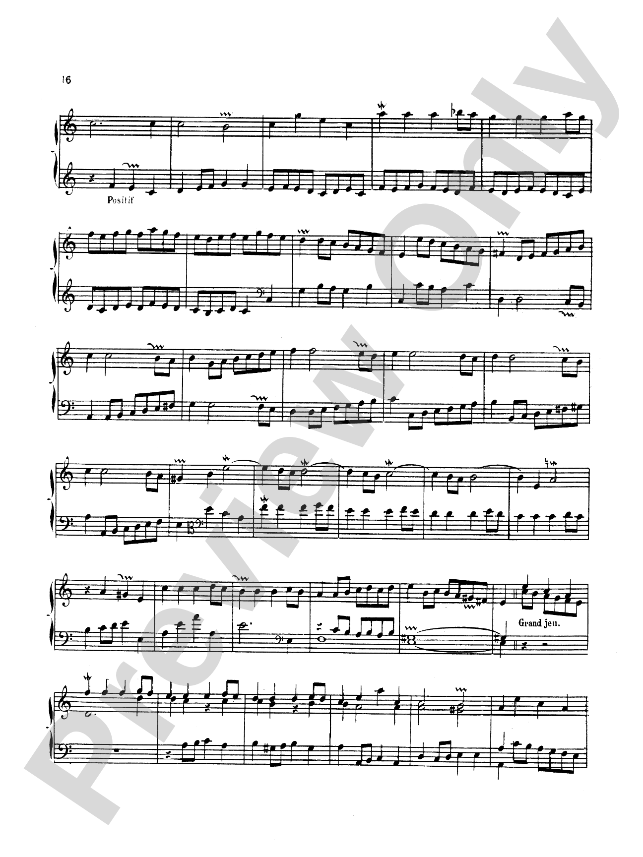 Dandrieu: First Organ Book: Organ Book