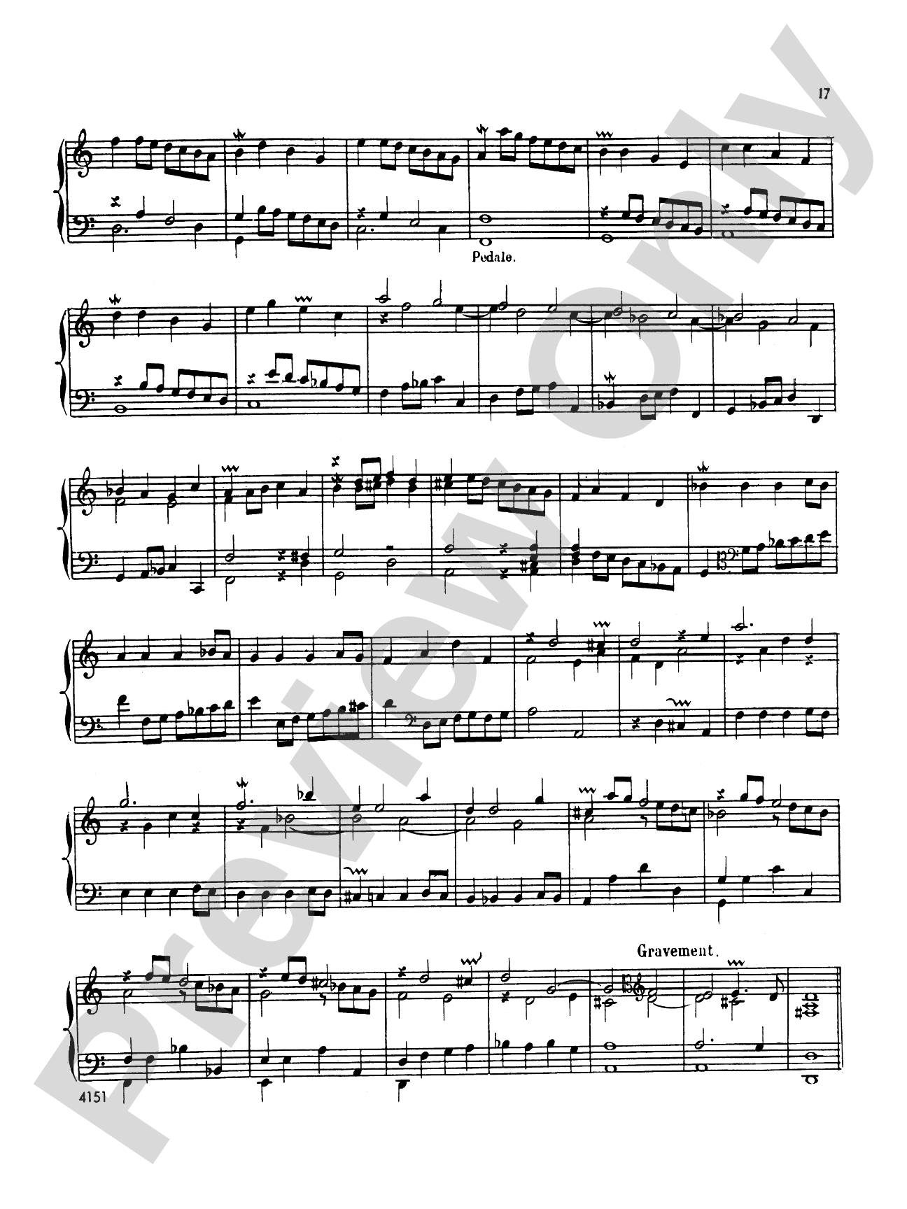 Dandrieu: First Organ Book: Organ Book