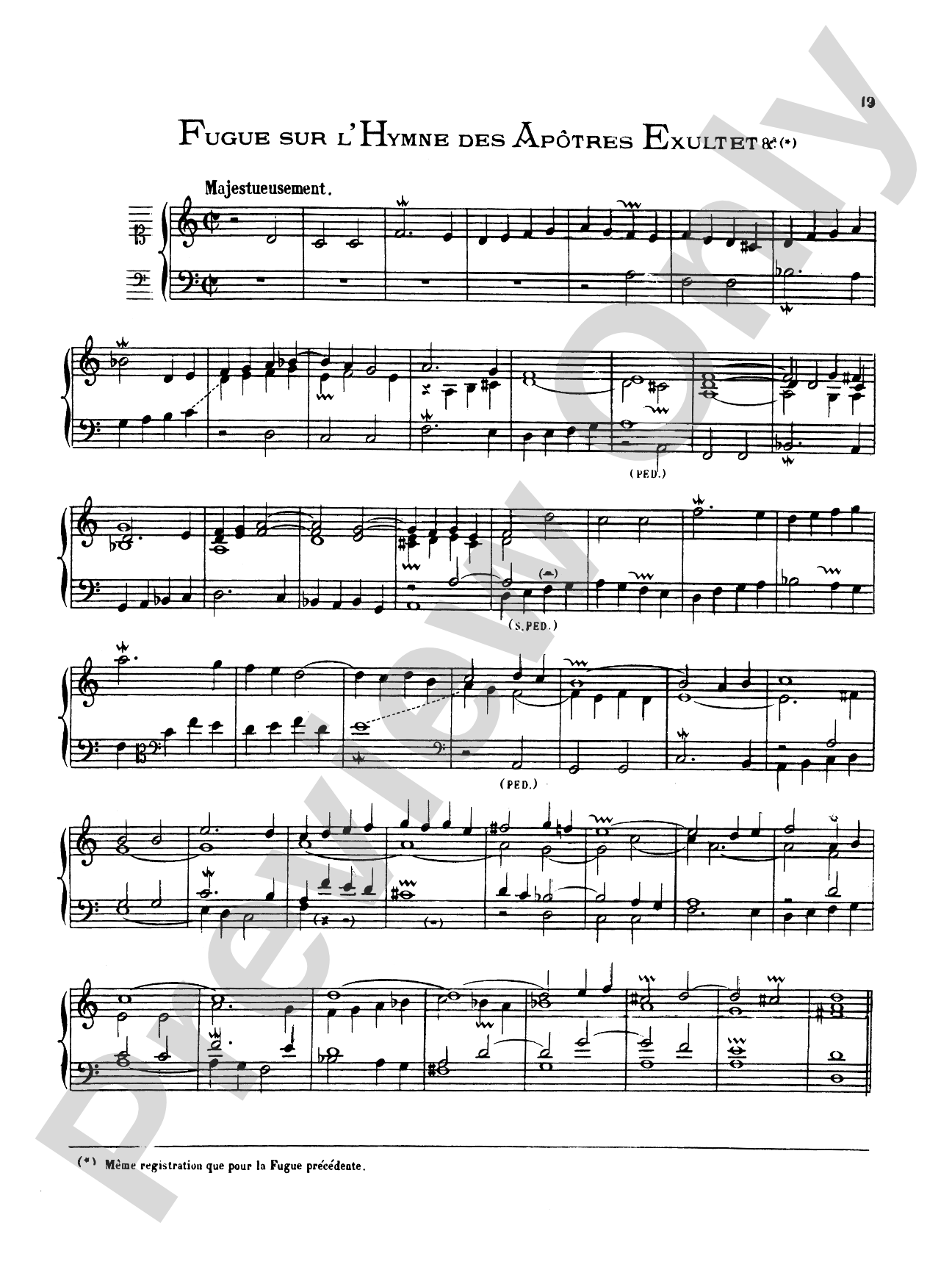 Dandrieu: First Organ Book: Organ Book