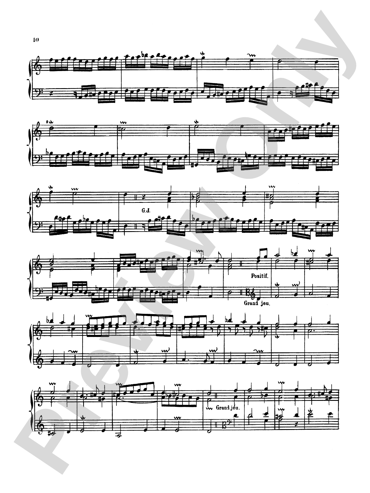 Dandrieu: First Organ Book: Organ Book