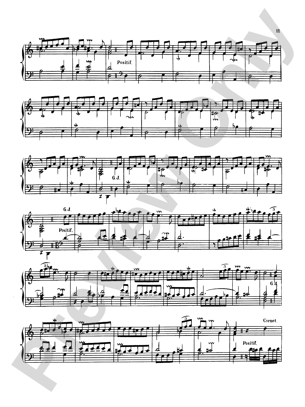 Dandrieu: First Organ Book: Organ Book
