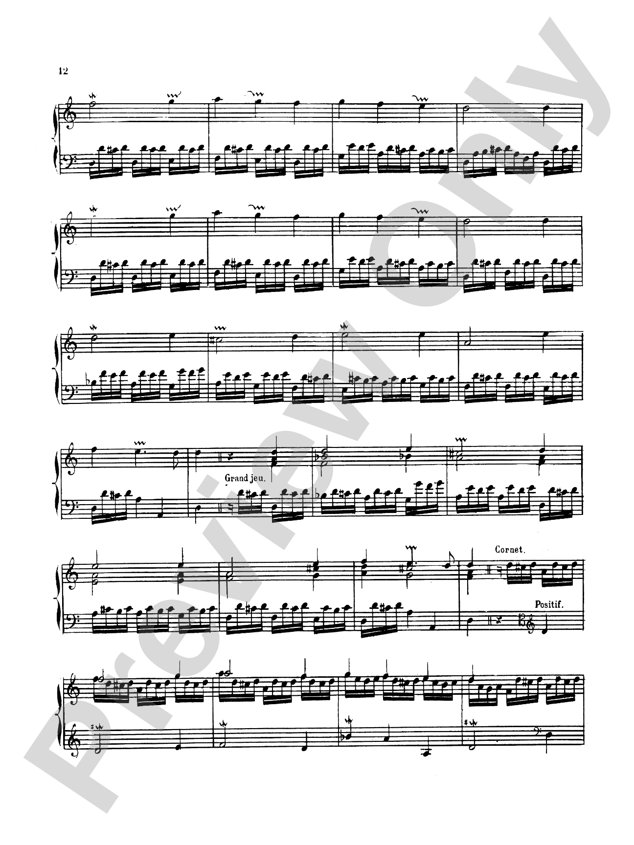 Dandrieu: First Organ Book: Organ Book