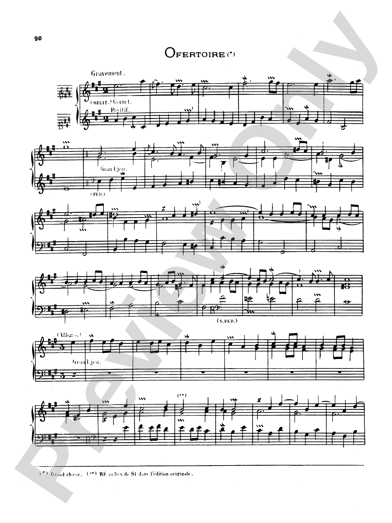 Dandrieu: First Organ Book
