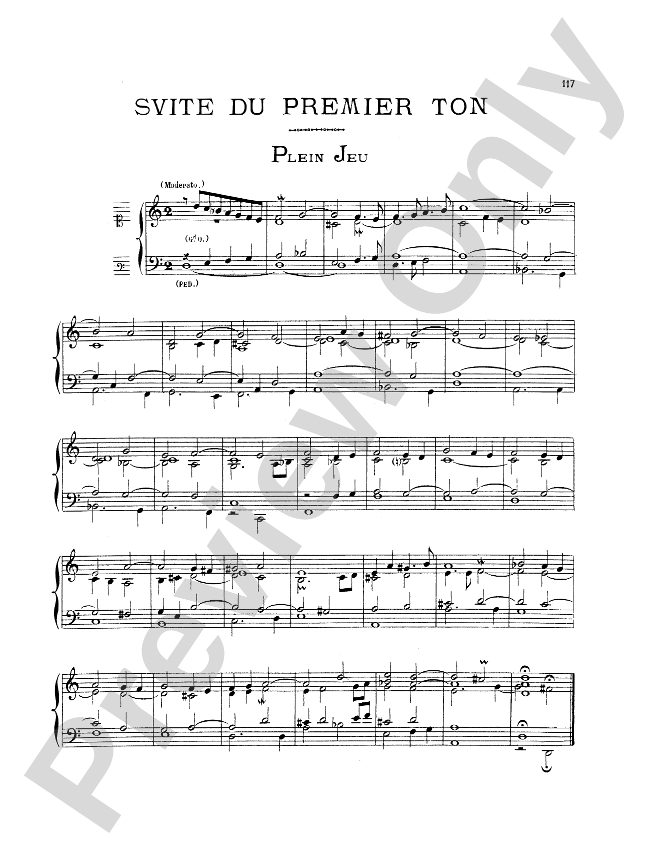 Guilain: Suites of the 1st to 4th Tone: Organ Book