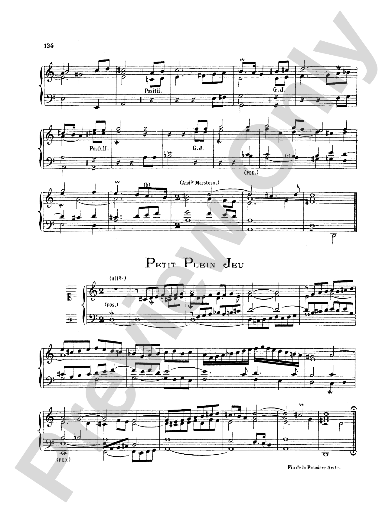Guilain: Suites of the 1st to 4th Tone: Organ Book