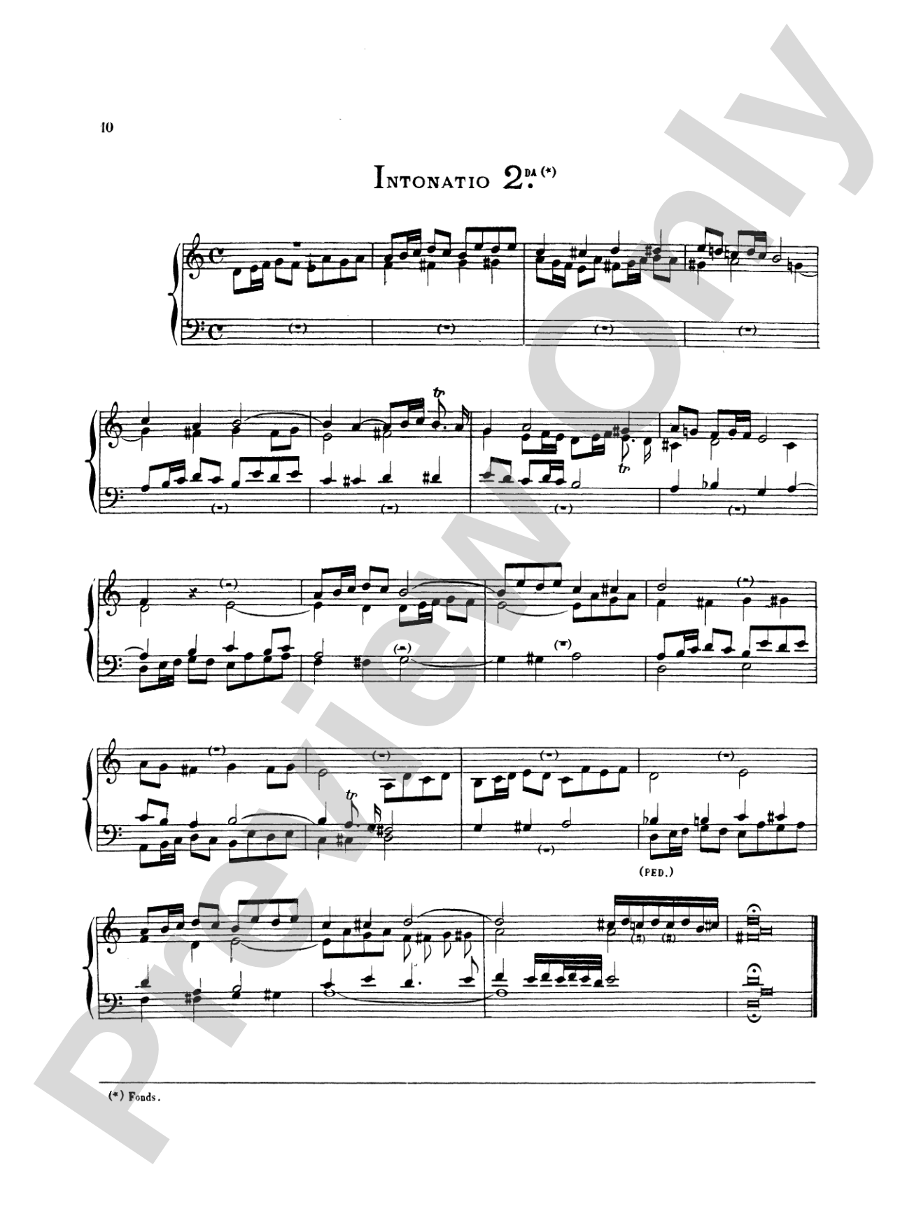 Scherer: Intonations and Toccatas: Organ Book