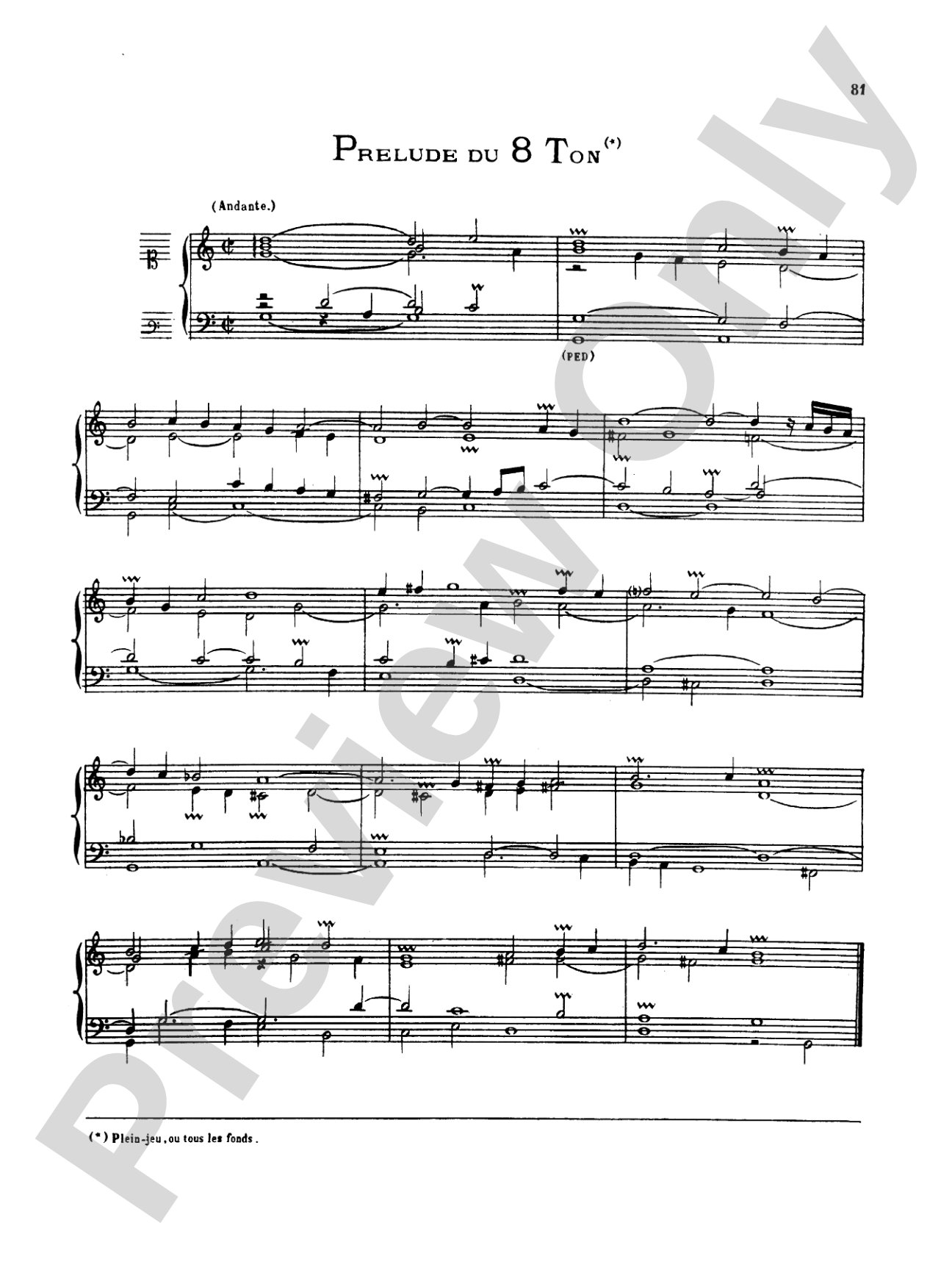 Lebegue: Complete Organ Works, Volume I