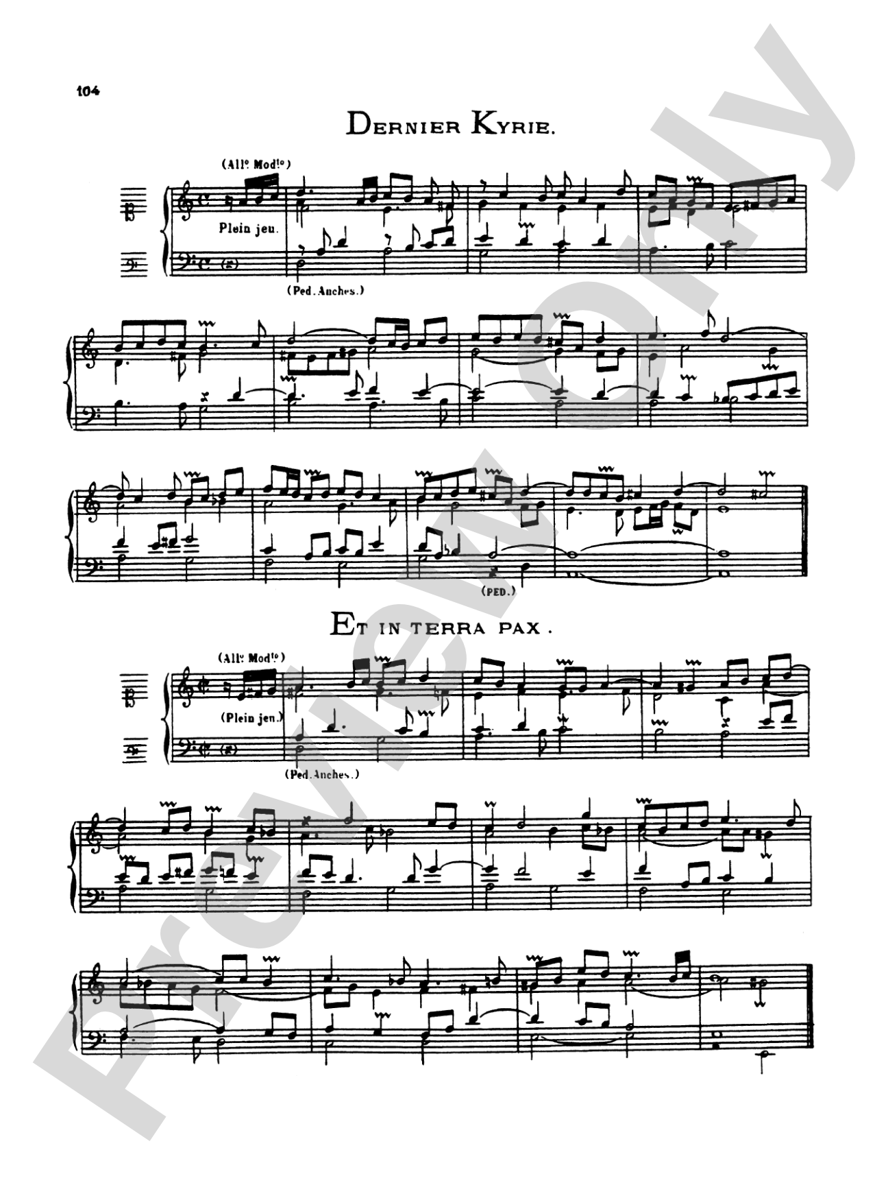 Lebegue: Complete Organ Works, Volume II: Organ Book