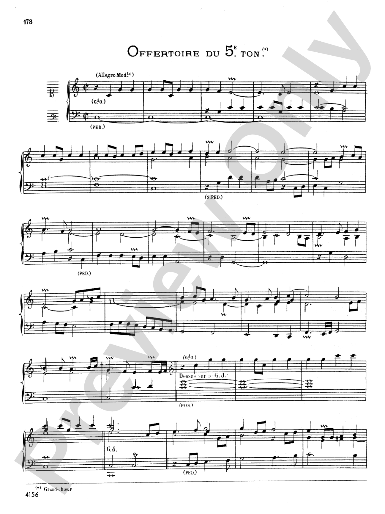 Lebegue: Complete Organ Works, Volume III: Organ Book