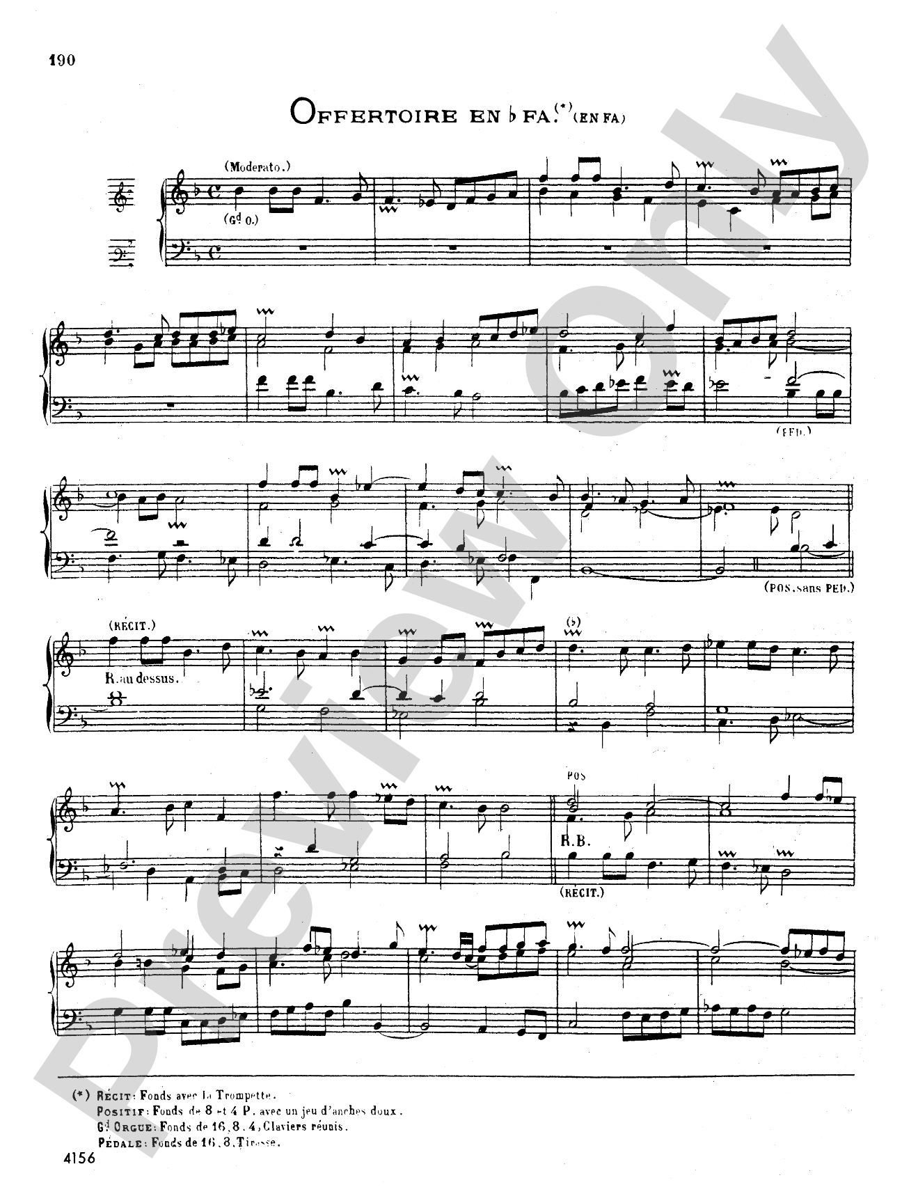 Lebegue: Complete Organ Works, Volume III: Organ Book