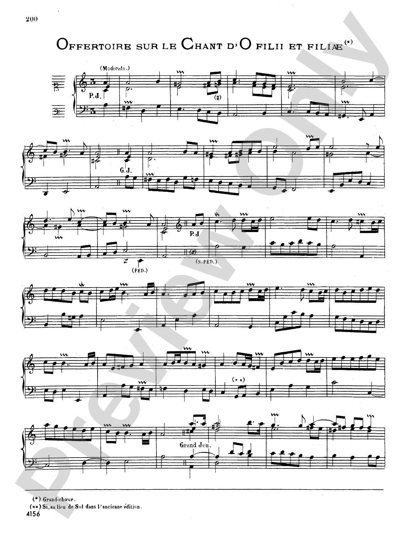 Lebegue: Complete Organ Works, Volume III: Organ Book