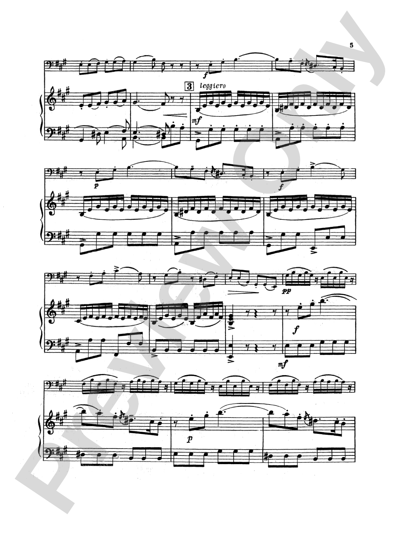 Mozart: Two Sonatas: Bassoon & Piano Part(s)