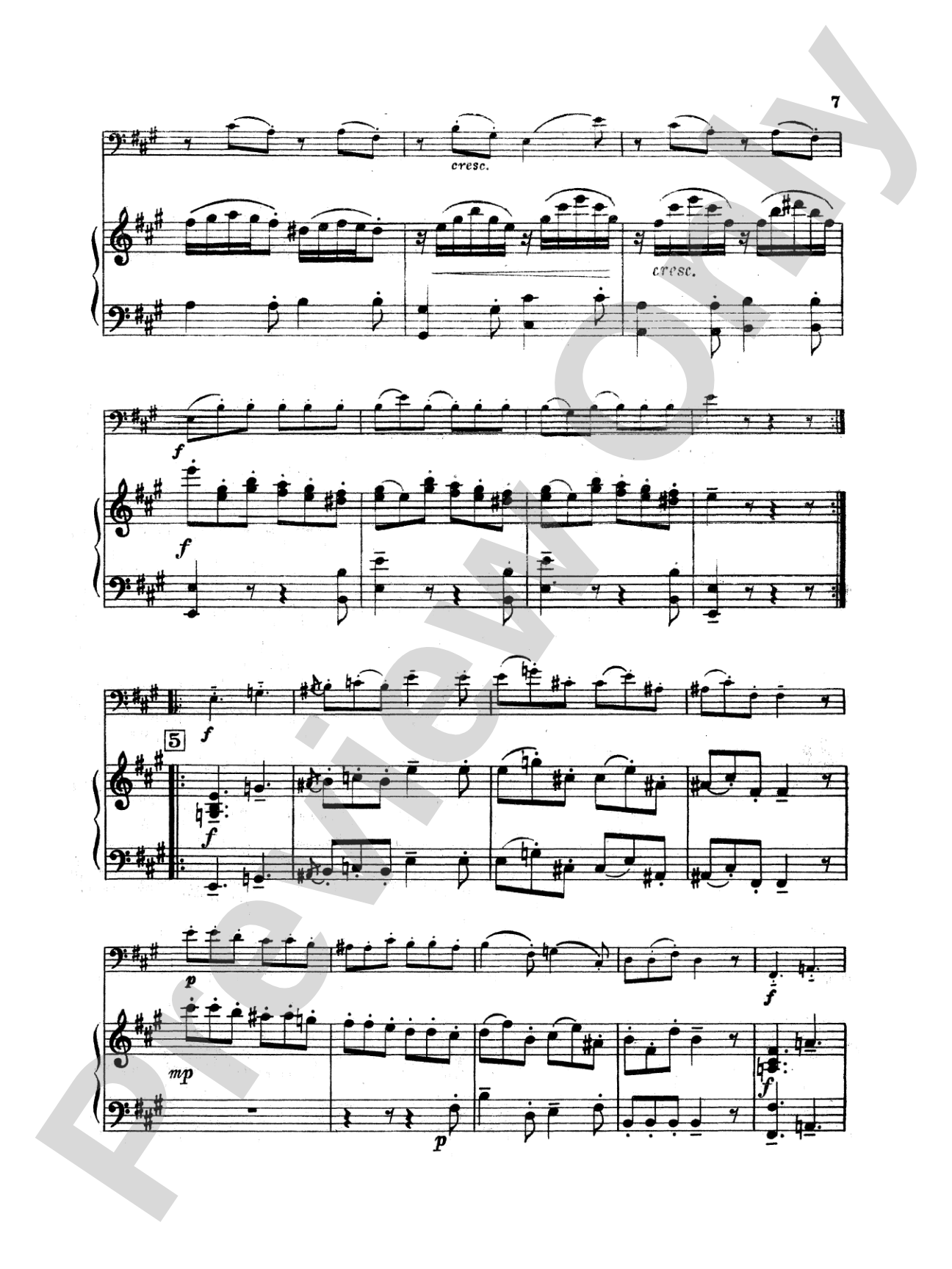 Mozart: Two Sonatas: Bassoon & Piano Part(s)