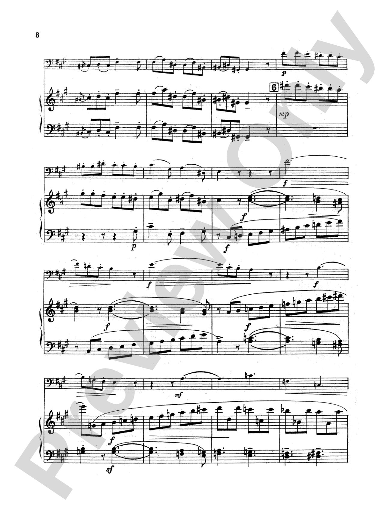 Mozart: Two Sonatas: Bassoon & Piano Part(s)