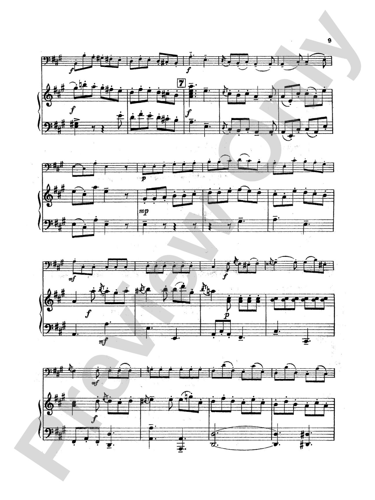 Mozart: Two Sonatas: Bassoon & Piano Part(s)