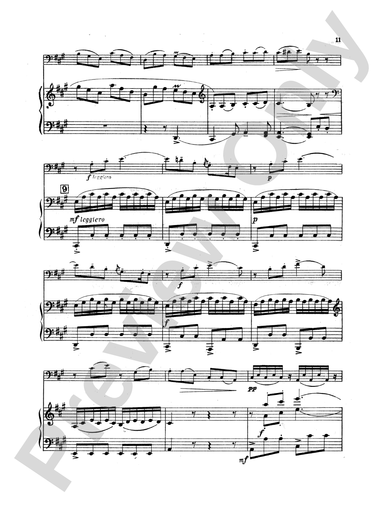Mozart: Two Sonatas: Bassoon & Piano Part(s)