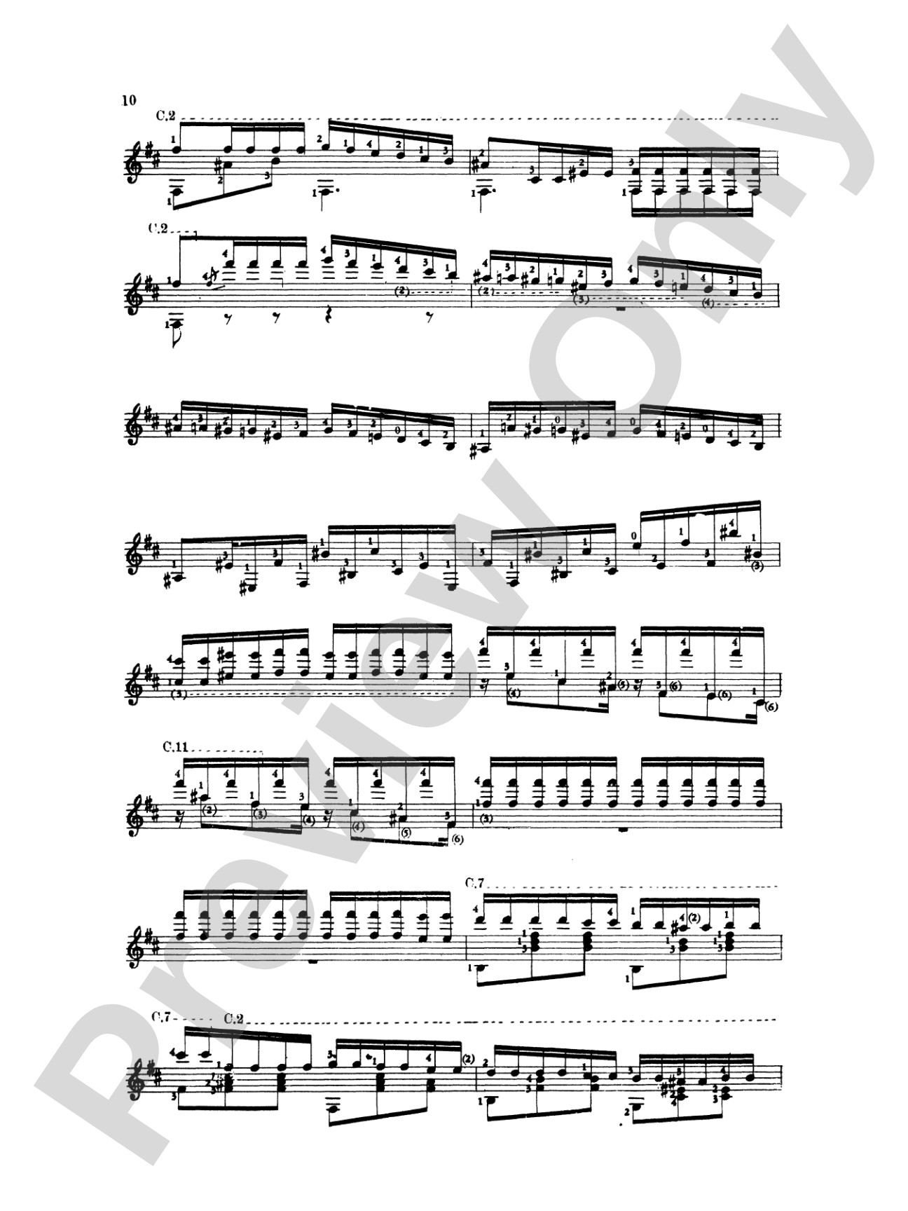 Paganini: La Campanella: Guitar Book