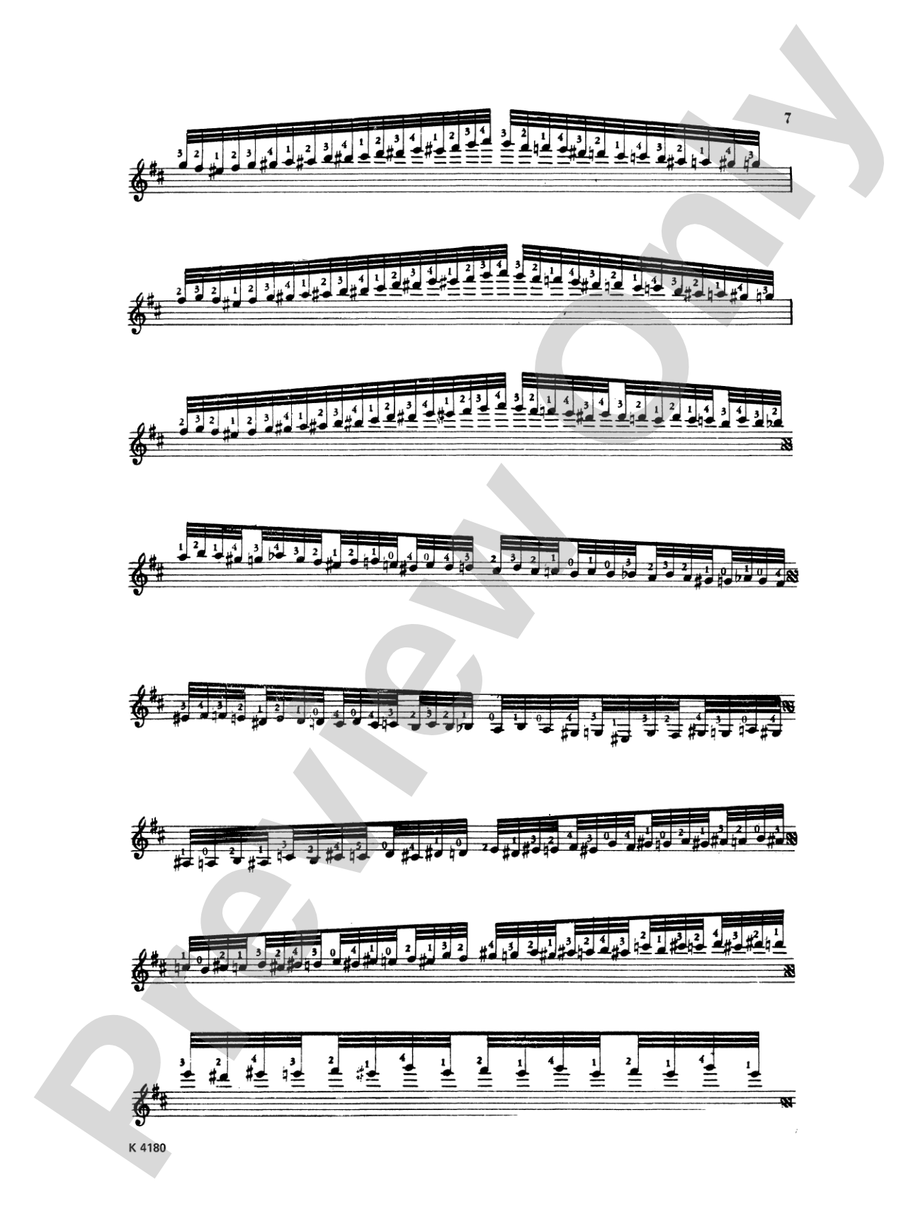 Paganini: La Campanella: Guitar Book