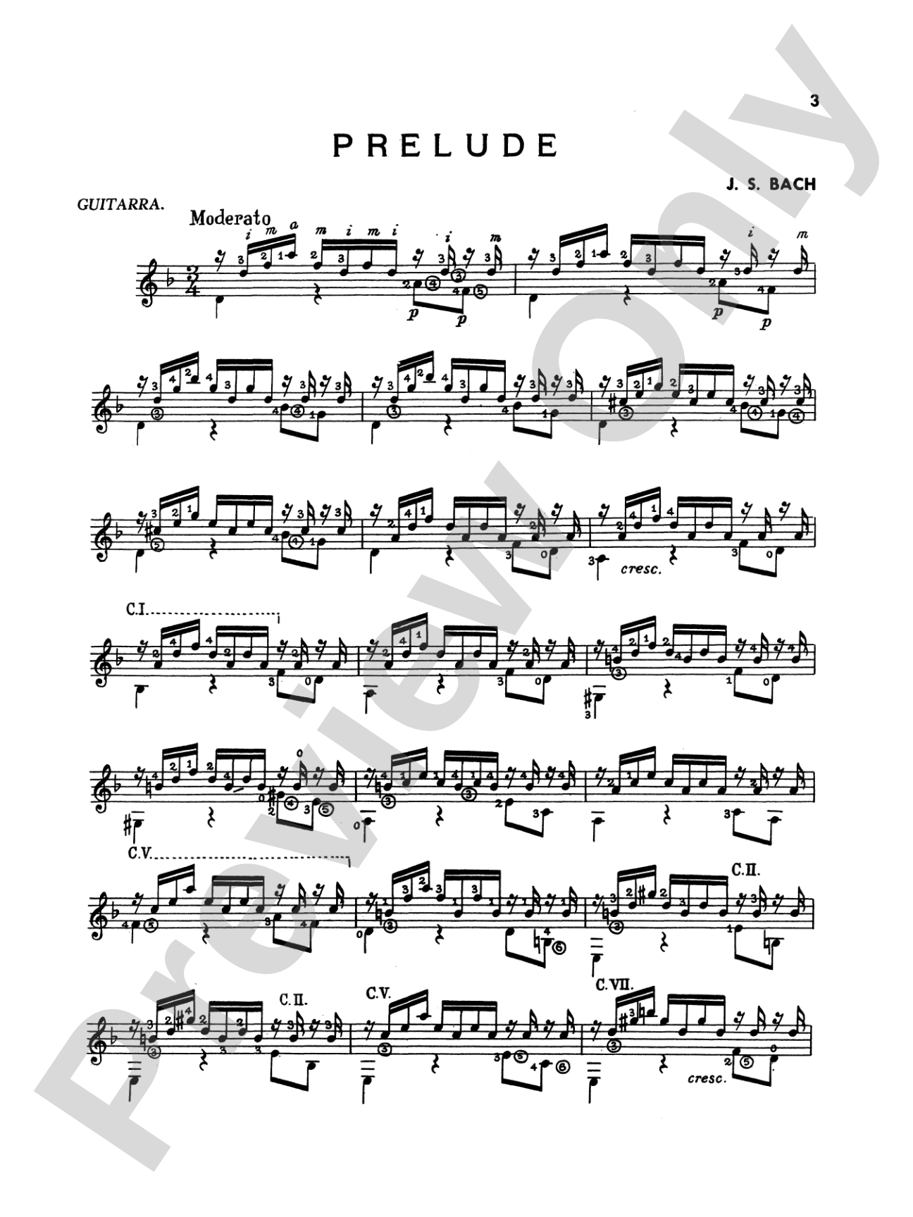 Bach: Album of Various Works Transcribed for Guitar