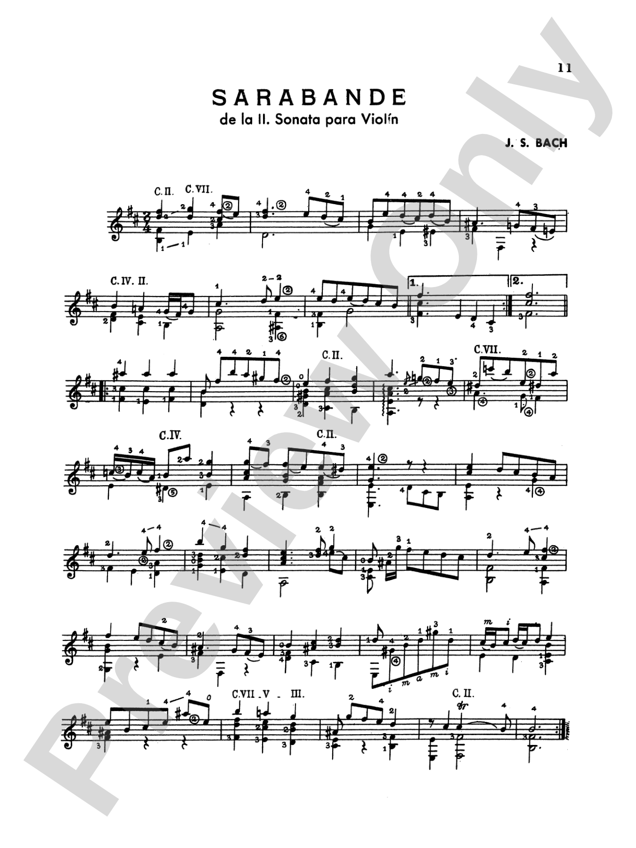 Bach: Album of Various Works Transcribed for Guitar