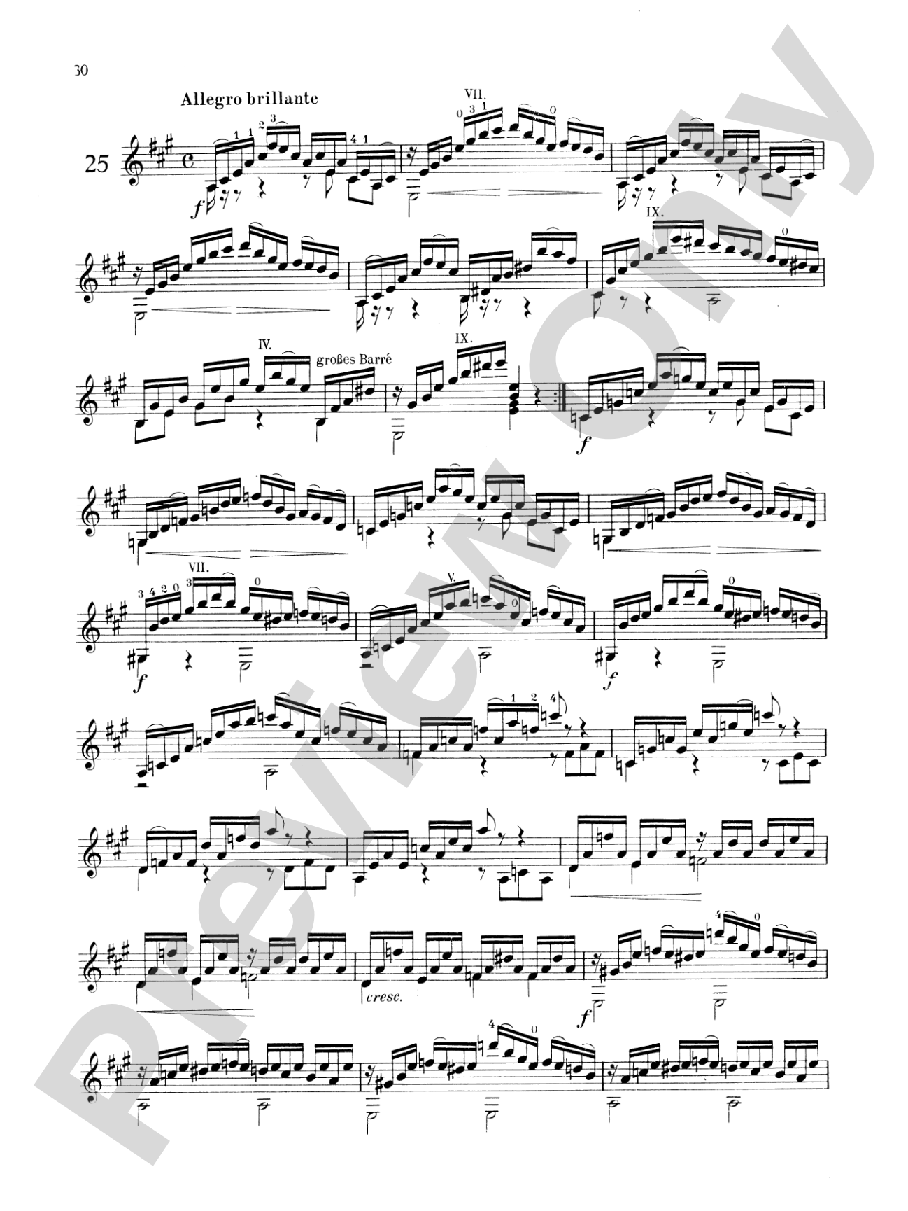 Carcassi: Melodic and Progressive Etudes, Op. 60