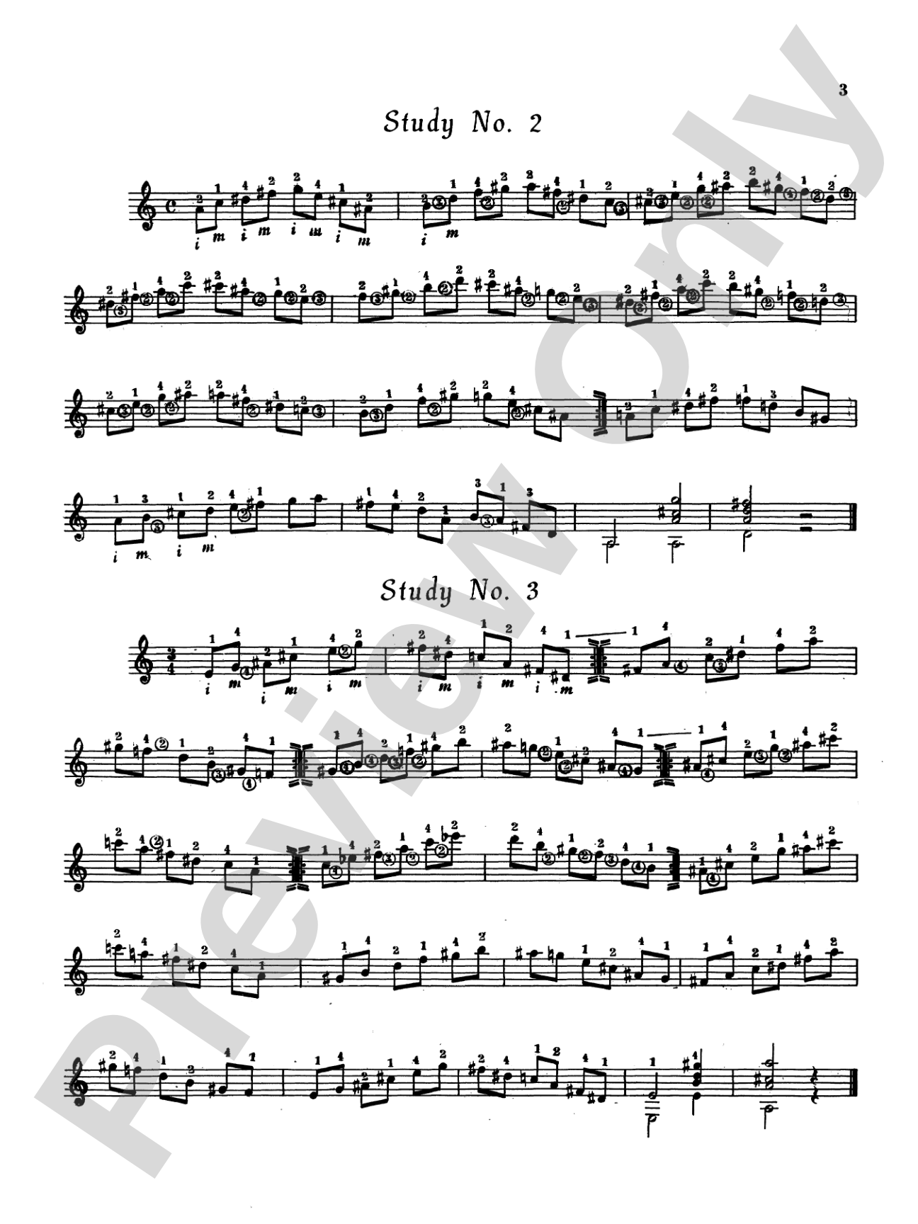 Tárrega: Twenty Studies for Guitar: Guitar Book