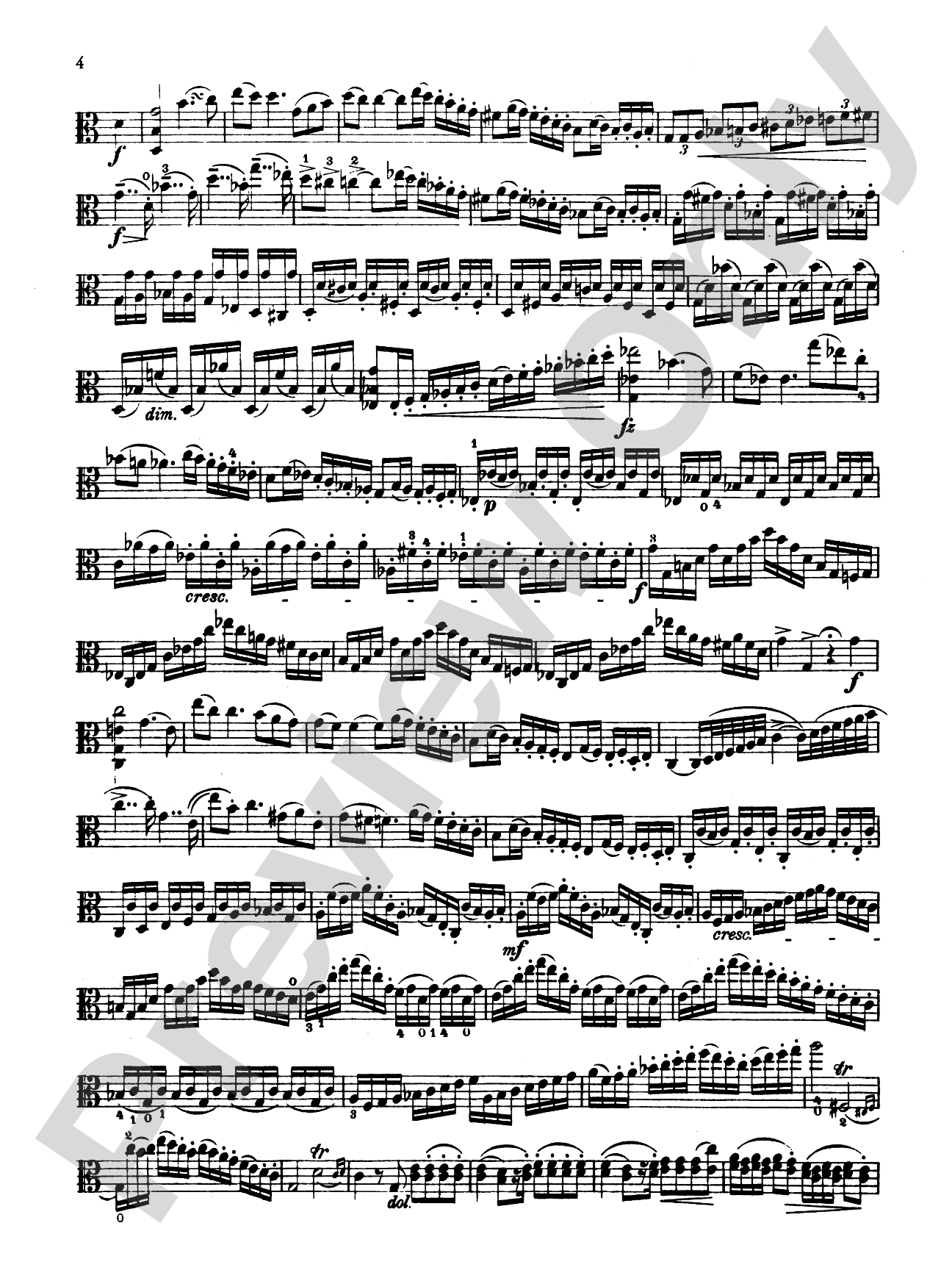 Hoffmeister: Studies: Viola Book