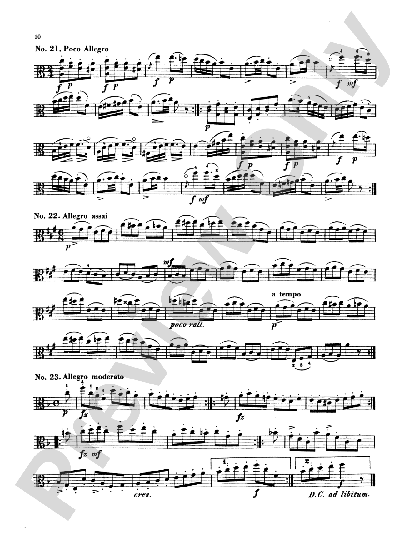 Kayser: Thirty-Six Studies, Op. 43: Viola Book